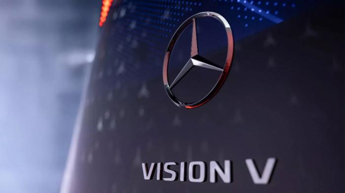 Το Vision V της Mercedes αποκαλύπτει τα νέα ηλεκτρικά βαν της μάρκας 